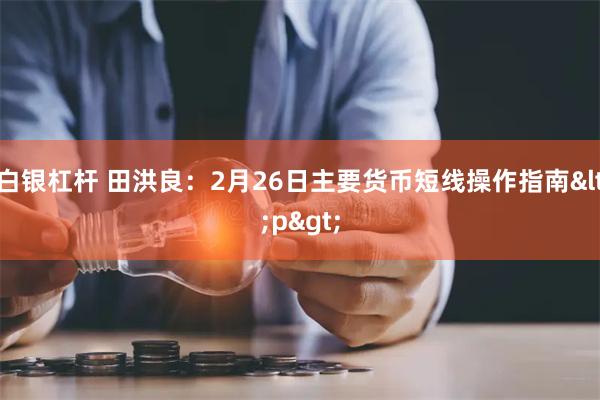 白银杠杆 田洪良：2月26日主要货币短线操作指南<p>