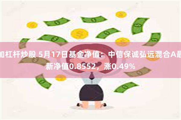 加杠杆炒股 5月17日基金净值：中信保诚弘远混合A最新净值0.8552，涨0.49%