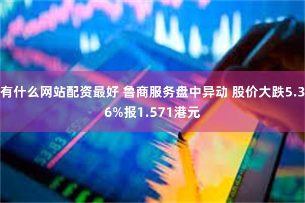 有什么网站配资最好 鲁商服务盘中异动 股价大跌5.36%报1.571港元