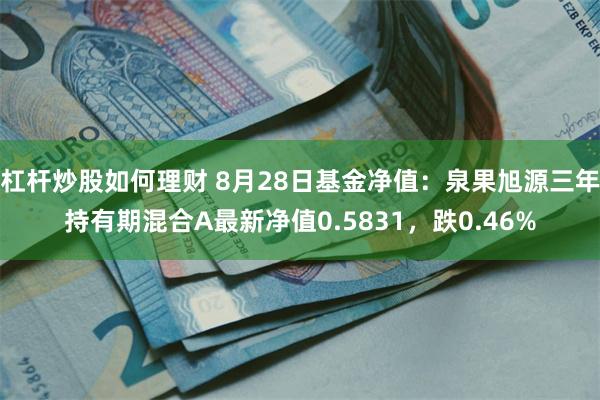 杠杆炒股如何理财 8月28日基金净值：泉果旭源三年持有期混合A最新净值0.5831，跌0.46%